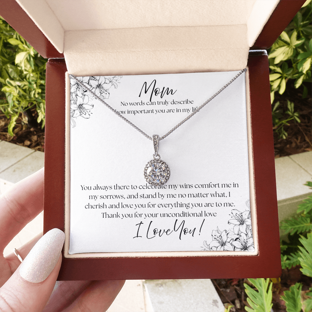 FOR MOM LOVE PENDANT ETERNAL HOPE NECKLACE