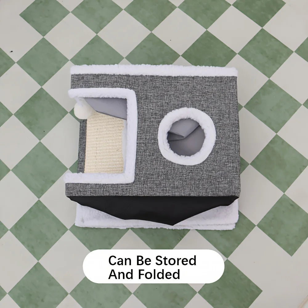 COZY MULTI TIER CAT CUBE RETREAT