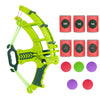 BULLSEYE KIDS ARCHERY SET - ELASTIC BOW & ASOFT SPONGE BALL TARGET FAMILY GAME