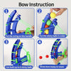 BULLSEYE KIDS ARCHERY SET - ELASTIC BOW & ASOFT SPONGE BALL TARGET FAMILY GAME