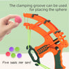 BULLSEYE KIDS ARCHERY SET - ELASTIC BOW & ASOFT SPONGE BALL TARGET FAMILY GAME