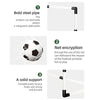 KICK PRO KIDS SOCCER GOAL SET - FOLDABLE NET WITH BALL & PUMP - BACKYARD FUN