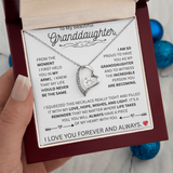 TO MY BEAUTIFUL GRANDDAUGHTER...FOREVER LOVE NECKLACE