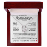 TO MY BEAUTIFUL GRANDDAUGHTER...FOREVER LOVE NECKLACE