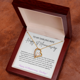 TO MY DARLING WIFE   HAPPY 1ST ANNIVERSARY