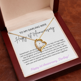 TO MY DARLING WIFE   HAPPY 1ST ANNIVERSARY