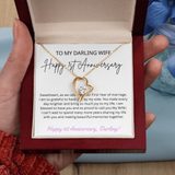 TO MY DARLING WIFE   HAPPY 1ST ANNIVERSARY
