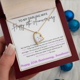 TO MY DARLING WIFE  HAPPY 20TH ANNIVERSARY