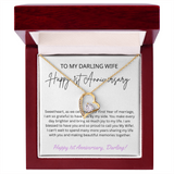 TO MY DARLING WIFE   HAPPY 1ST ANNIVERSARY