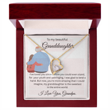 TO MY BEAUTIFUL GRAND DAUGHTER From Grandpa...FORVER LOVE NECKLACE