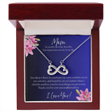 FOR MOM   HEART TO HEART NECKLACE