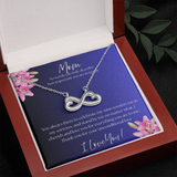 FOR MOM   HEART TO HEART NECKLACE
