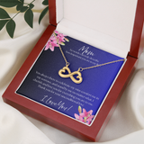 FOR MOM   HEART TO HEART NECKLACE