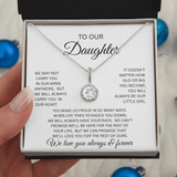 TO OUR DAUGHTER ETERNAL HOPE NECKLACE from Mom and Dad...NOT CARRY YOU