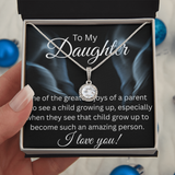TO MY DAUGHTER  ETERNAL HOPE NECKLACE....GREATEST JOY
