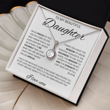 TO MY BEAUTIFUL DAUGHTER ETERNAL HOPE NECKLACE.. PROUD OF YOU