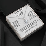 TO BEAUTIFUL WIFE -- EVERLASTING LOVE NECKLACE