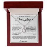 TO MY BEAUTIFUL DAUGHTER ETERNAL HOPE NECKLACE.. PROUD OF YOU