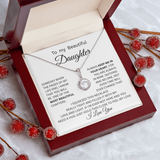TO MY DAUGHTER ETERNAL HOPE NECKLACE....PAGES OF LIFE