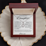TO MY BEAUTIFUL DAUGHTER ETERNAL HOPE NECKLACE.. PROUD OF YOU