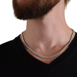 TO MY SON  ARTISAN CROSS NECKLACE WITH SNAKE CHAIN From Mom...MY LITTLE BOY