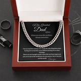 TO THE GREATEST DAD EVER     CUBAN CHAIN