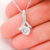 TO MY DAUGHTER from Dad - Alluring Beautiful Necklace   HELD YOU CLOSE