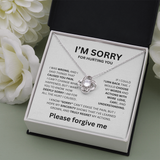 I'M SORRY LOVE NOT NECKLACE  ...I WAS WRONG