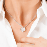 TO MY BEAUTIFUL DAUGHTER ... LOVE KNOT NECKLACE KEEP ME INYOUR HEART