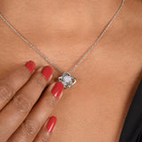 TO MY MOM, LOVE KNOT NECKLACE   YOUR SMILE