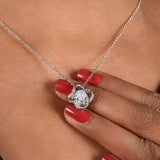 TO MY DAUGHTER LOVE KNOT NECKLACE ,,,Pages of life..