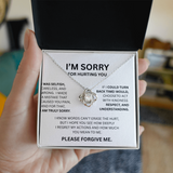 IM SORRY  LOVE KNOT NECKLACE...I WAS SELFISH