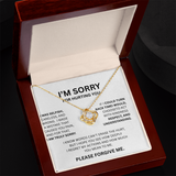IM SORRY  LOVE KNOT NECKLACE...I WAS SELFISH