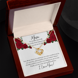 LOVE  KNOT NECKLACE - LOVE THAT NEVER BREAKS - BEAUTIFULLY CRAFTED  (yellow & white Gold)