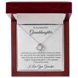 MY BEAUTIFUL GRAND DAUGHTER,,, From Grandpa....LOVE KNOT NECKLACE ..