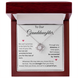 TO OUR GRAND DAUGHTER....LOVE KNOT NECKLACE
