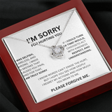 IM SORRY  LOVE KNOT NECKLACE...I WAS SELFISH