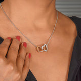 TO MY MOM, YOUR SMILE  INTERLOCKING HEARTS