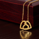 TO MY AMAZING DAUGHTER - Heart to Heart Necklace