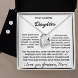 TO MY AMAZING DAUGHTER NECKLACE