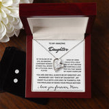 TO MY AMAZING DAUGHTER NECKLACE