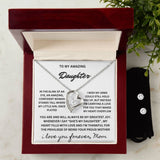 TO MY AMAZING DAUGHTER NECKLACE