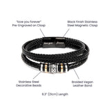 TO MY HUSBAND -- LOVE YOU FOREVER BRACELET