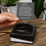 TO MY HUSBAND -- LOVE YOU FOREVER BRACELET