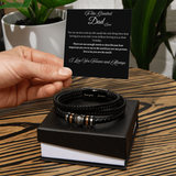 TO THE GREATEST DAD  - LOVE YOU FOREVER BRACELET
