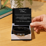 TO THE GREATEST DAD  - LOVE YOU FOREVER BRACELET