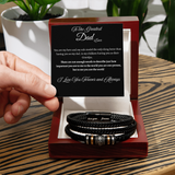 TO THE GREATEST DAD  - LOVE YOU FOREVER BRACELET