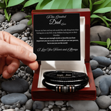 TO THE GREATEST DAD  - LOVE YOU FOREVER BRACELET