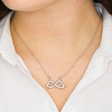 FOR MOM   HEART TO HEART NECKLACE