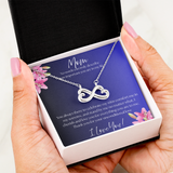 FOR MOM   HEART TO HEART NECKLACE